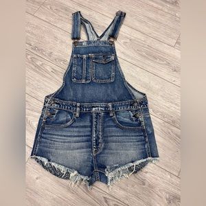 Denim overalls
